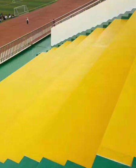 安义球场台阶翻新修补改造